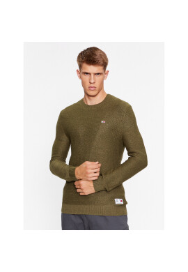 Tommy Jeans Пуловер DM0DM15060 Зелен Regular Fit - Pepit.bg