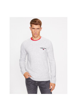 Tommy Jeans Пуловер DM0DM17756 Сив Regular Fit - Pepit.bg