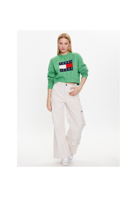 Tommy Jeans Пуловер DW0DW14261 Зелен Regular Fit - Pepit.bg