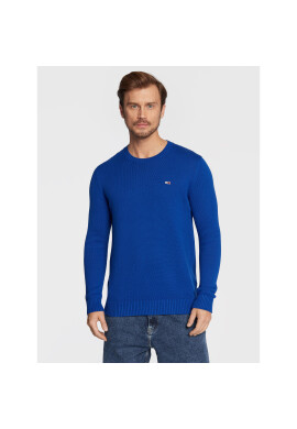 Tommy Jeans Пуловер Essential DM0DM11856 Син Regular Fit - Pepit.bg