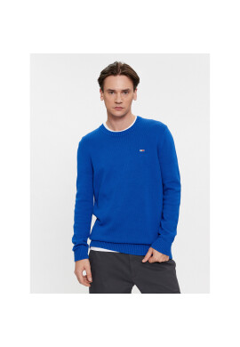Tommy Jeans Пуловер Essential DM0DM11856 Син Regular Fit - Pepit.bg
