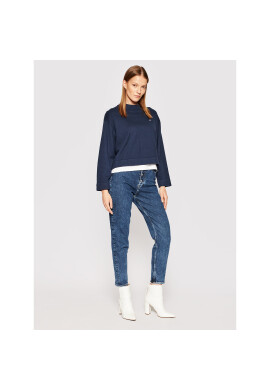Tommy Jeans Пуловер Essential DW0DW09802 Тъмносин Regular Fit - Pepit.bg