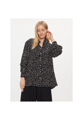 Tommy Jeans Риза Ditsy DW0DW17346 Черен Oversize - Pepit.bg