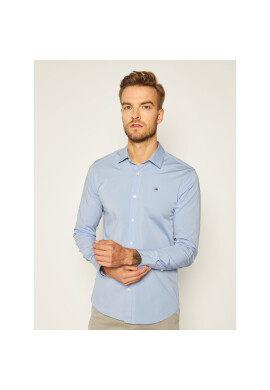 Tommy Jeans Риза DM0DM04405 Син Slim Fit - Pepit.bg