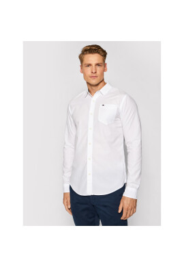 Tommy Jeans Риза DM0DM04406 Бял Regular Fit - Pepit.bg