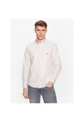 Tommy Jeans Риза DM0DM16342 Бежов Regular Fit - Pepit.bg