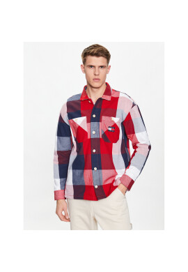 Tommy Jeans Риза DM0DM16344 Червен Regular Fit - Pepit.bg
