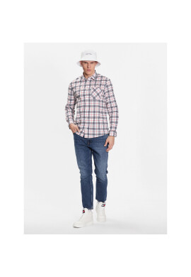 Tommy Jeans Риза DM0DM16608 Бял Regular Fit - Pepit.bg