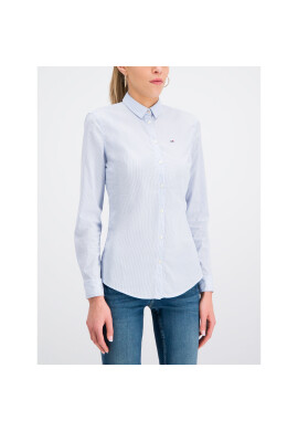Tommy Jeans Риза DW0DW04707 Син Regular Fit - Pepit.bg