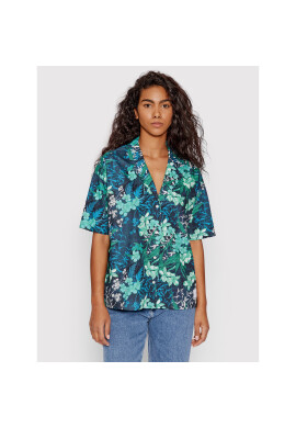 Tommy Jeans Риза DW0DW12897 Зелен Oversize - Pepit.bg