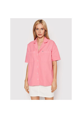 Tommy Jeans Риза DW0DW12908 Розов Oversize - Pepit.bg