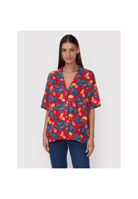 Tommy Jeans Риза DW0DW12910 Цветен Oversize - Pepit.bg
