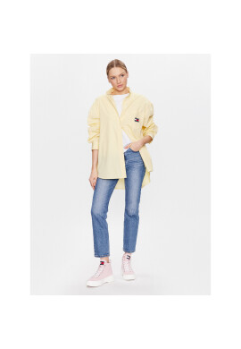 Tommy Jeans Риза DW0DW15199 Жълт Regular Fit - Pepit.bg
