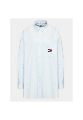 Tommy Jeans Риза DW0DW15778 Син Oversize - Pepit.bg
