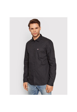 Tommy Jeans Риза Essential DM0DM11870 Черен Regular Fit - Pepit.bg
