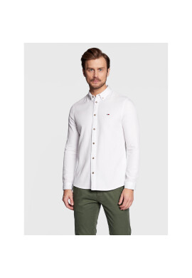 Tommy Jeans Риза Essential DM0DM15403 Бял Regular Fit - Pepit.bg