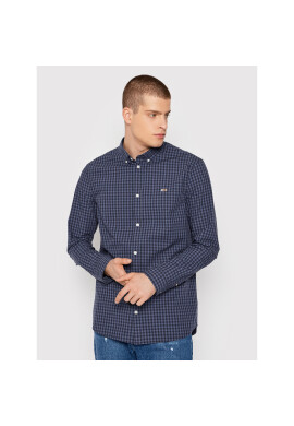 Tommy Jeans Риза Heather Gingham DM0DM11297 Син Regular Fit - Pepit.bg