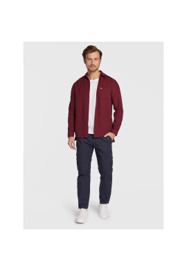 Tommy Jeans Риза Solid DM0DM15126 Бордо Classic Fit - Pepit.bg