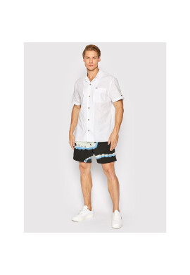 Tommy Jeans Риза Spring Linen Camp DM0DM12976 Бял Regular Fit - Pepit.bg