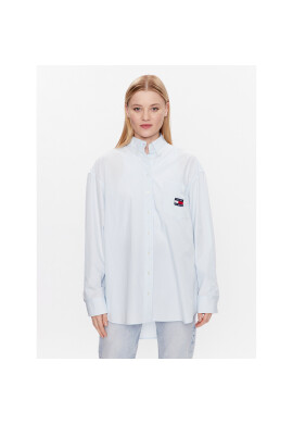 Tommy Jeans Риза Super DW0DW15199 Син Oversize - Pepit.bg