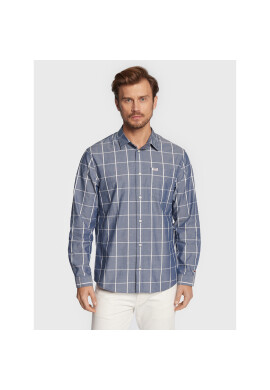 Tommy Jeans Риза Windowpane Check DM0DM14177 Син Regular Fit - Pepit.bg
