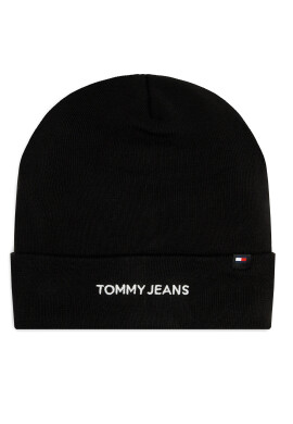 Tommy Jeans Шапка Linear Logo AM0AM12025 Черен - Pepit.bg