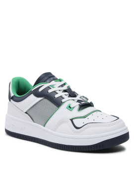 Tommy Jeans Сникърси Basket Mesh EM0EM01166 Бял - Pepit.bg