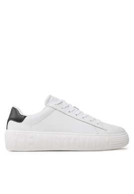 Tommy Jeans Сникърси Leather Outsole EM0EM01159 Бял - Pepit.bg