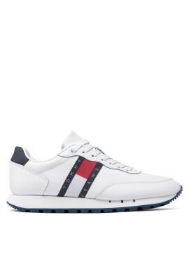 Tommy Jeans Сникърси Leather Runner EM0EM00898 Бял - Pepit.bg