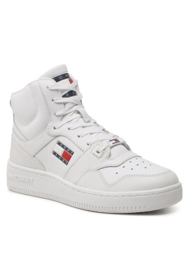 Tommy Jeans Сникърси Mid Cut Basket EM0EM01164 Бял - Pepit.bg