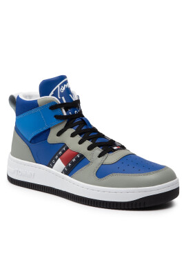 Tommy Jeans Сникърси Mid Pop Basket EM0EM01015 Син - Pepit.bg