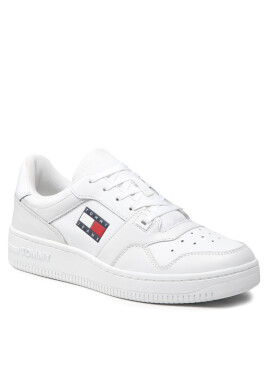 Tommy Jeans Сникърси Retro Basket EM0EM00955 Бял - Pepit.bg