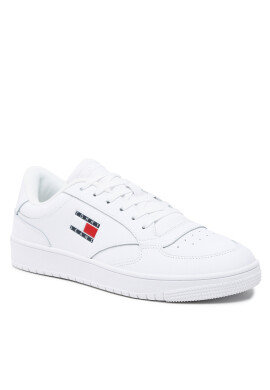 Tommy Jeans Сникърси Retro Leather EM0EM01190 Бял - Pepit.bg