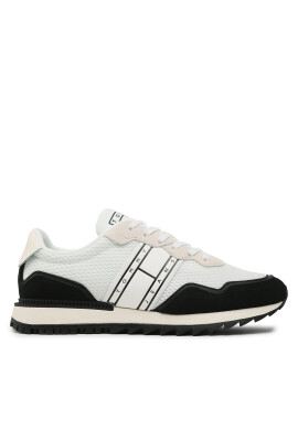 Tommy Jeans Сникърси Runner Mix Material EM0EM01167 Черен - Pepit.bg