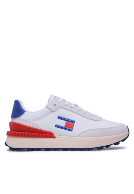 Tommy Jeans Сникърси Tjm Tech Runner Material Mix EM0EM01300 Бял - Pepit.bg