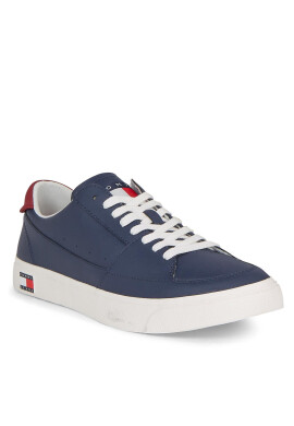 Tommy Jeans Сникърси Tjm Vulcanized Leather EM0EM01341 Син - Pepit.bg