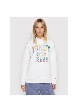 Tommy Jeans Суитшърт DW0DW11830 Бял Oversize - Pepit.bg