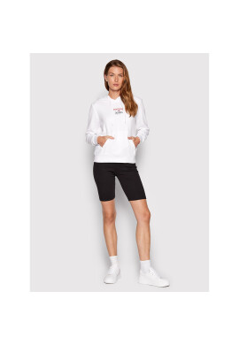 Tommy Jeans Суитшърт Essential DW0DW13573 Бял Regular Fit - Pepit.bg