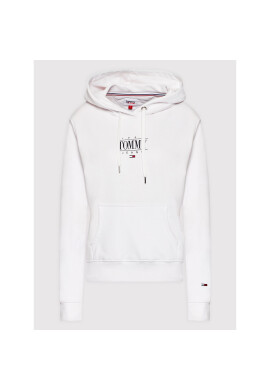 Tommy Jeans Суитшърт Essential Logo DW0DW11049 Бял Regular Fit - Pepit.bg