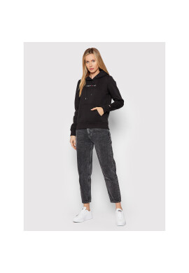 Tommy Jeans Суитшърт Linear Logo DW0DW10132 Черен Regular Fit - Pepit.bg