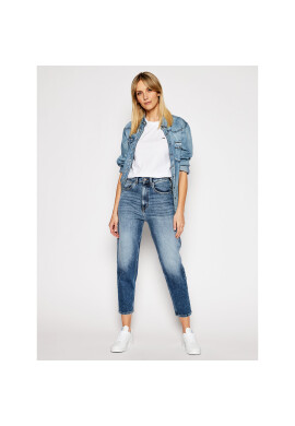 Tommy Jeans Тишърт C Neck DW0DW09198 Бял Regular Fit - Pepit.bg