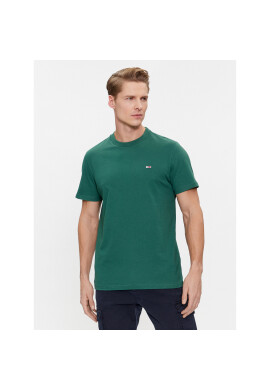 Tommy Jeans Тишърт Classic DM0DM09598 Зелен Regular Fit - Pepit.bg