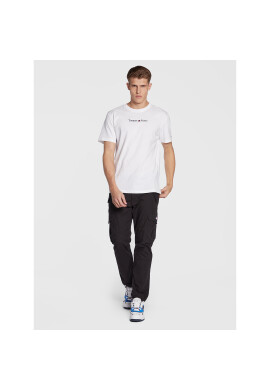 Tommy Jeans Тишърт Classic Linear Logo DM0DM14984 Бял Regular Fit - Pepit.bg