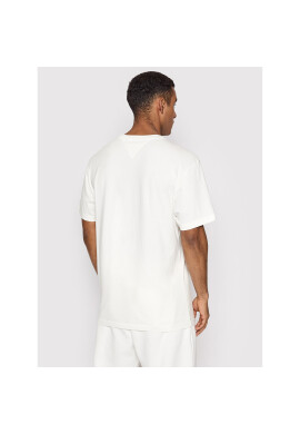 Tommy Jeans Тишърт Collegiate DM0DM12550 Бял Regular Fit - Pepit.bg