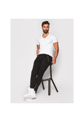 Tommy Jeans Тишърт DM0DM04410 Бял Regular Fit - Pepit.bg