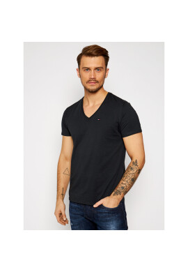 Tommy Jeans Тишърт DM0DM04410 Черен Regular Fit - Pepit.bg