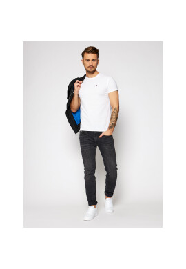 Tommy Jeans Тишърт DM0DM04411 Бял Regular Fit - Pepit.bg