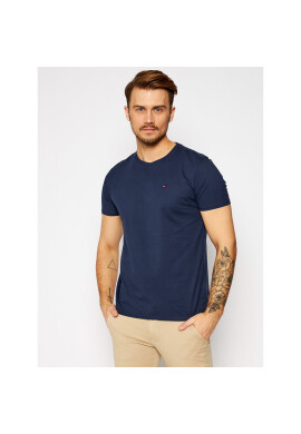 Tommy Jeans Тишърт DM0DM04411 Тъмносин Regular Fit - Pepit.bg