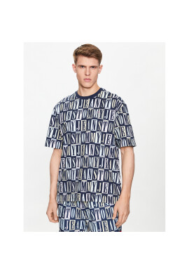 Tommy Jeans Тишърт DM0DM16327 Тъмносин Oversize - Pepit.bg