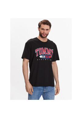Tommy Jeans Тишърт DM0DM16407 Черен Relaxed Fit - Pepit.bg